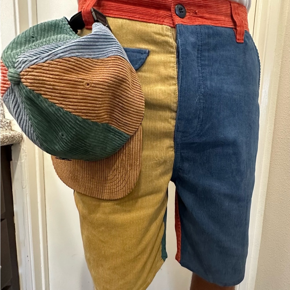 Ice Cream Multicolored Corduroy One Size Fits All… - image 4